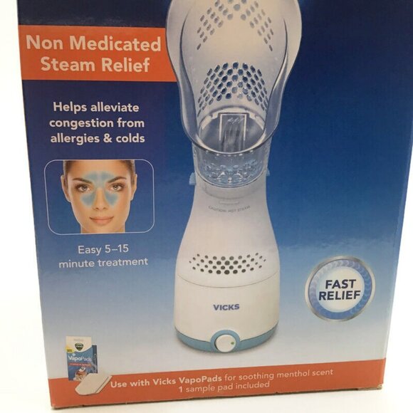 Vicks Sinus Inhaler Non Medicated Steam Relief Allergy Colds - Use w/ Vapopads - Picture 2 of 5
